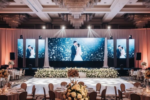 Cách chọn màn hình điện tử LED full color cho phòng tiệc khách sạn